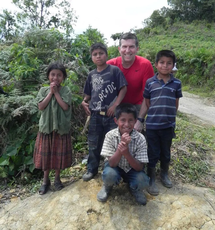 Dr. Ray with Guatemalan children