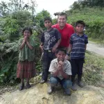 Dr. Ray with Guatemalan children