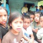 Curious Guatemalan children